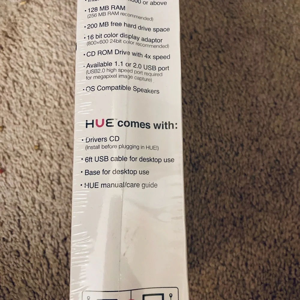 New Hue portable HD Webcam